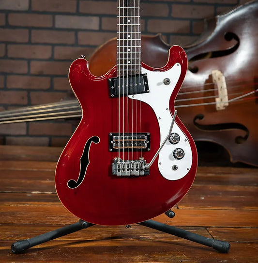 Danelectro 66' BBT Baritone Guitar Red