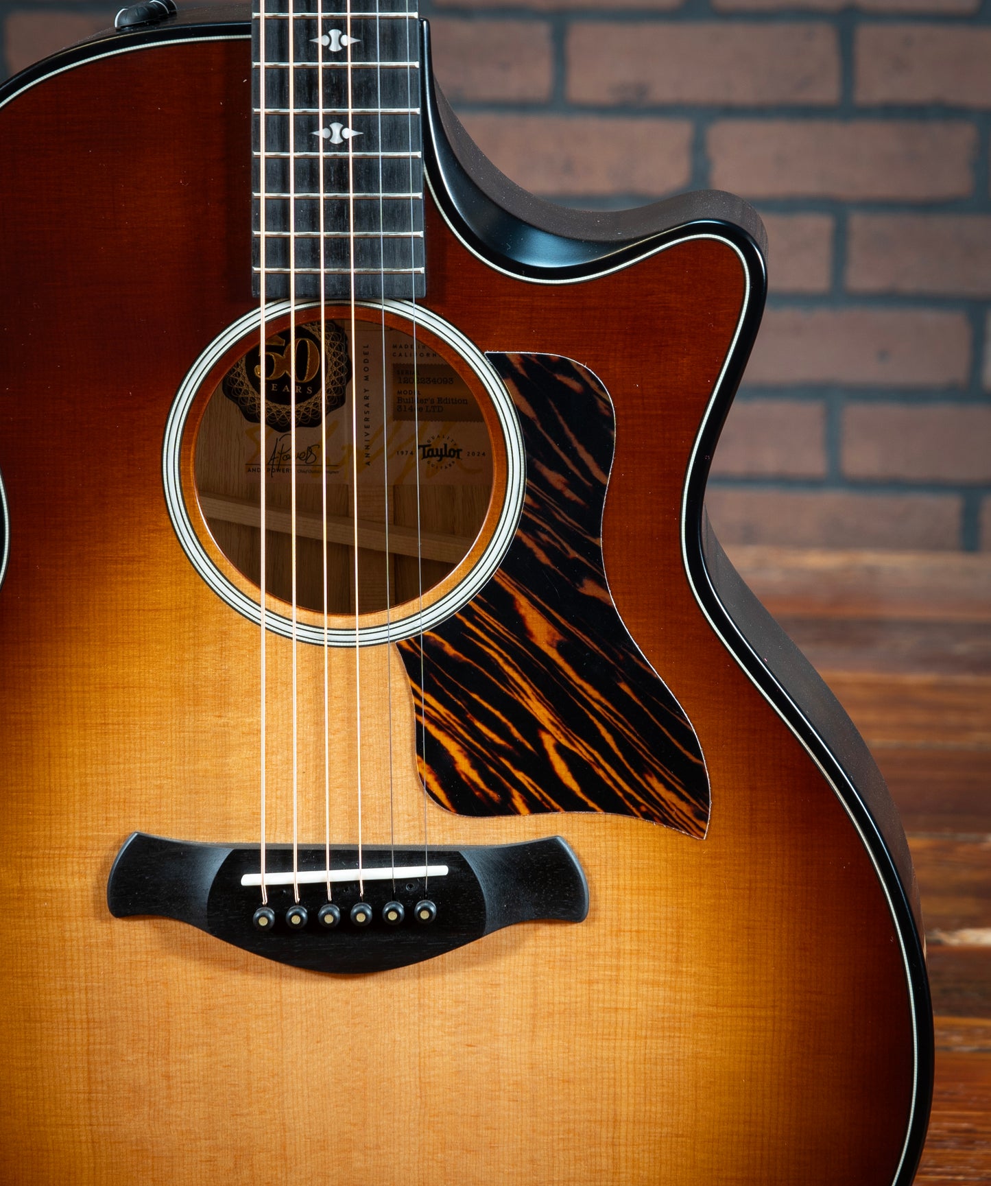Taylor 50th Anniversary Builders Edition 314ce LTD-SB